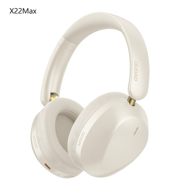 X22 Max Bluetooth ANC bezvadu austiņas - bēšas