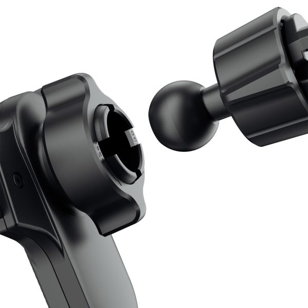 Gravity automašīnas tālruņa turētājs gaisa atverei - melns