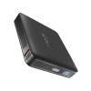 Powerbank ar LCD displeju 5000mAh USB-C 10W - melns