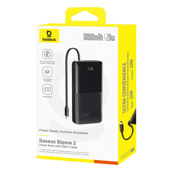 1031270-7-powerbank-bipow-2-10000mah-20w-z-wyswietlaczem-baseus-hurtownia-dropshipping-1.jpg Bipow 2 10000mah 20W Powerbank ar iebūvētu displeju un USB-C kabeli - melns