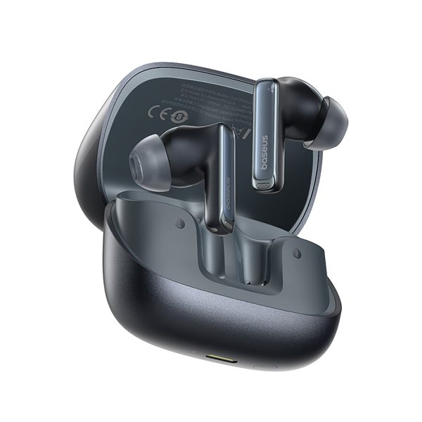 Bowie M2s Ultra TWS bezvadu austiņas ar ekrānu - melnas