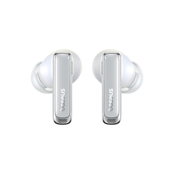 Bowie M2s Ultra TWS bezvadu austiņas ar ekrānu - baltas