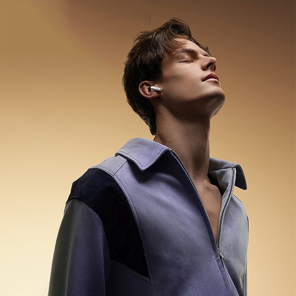 Bowie M2s Ultra TWS bezvadu austiņas ar ekrānu - baltas