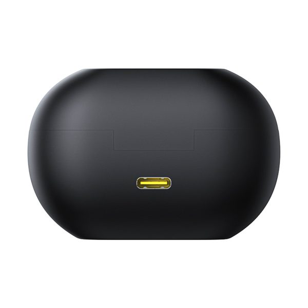 Bass 15 Clip OWS bezvadu austiņas ar atvērtu aizdari un USB-C kabeli - melnas