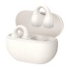 Bass 15 Clip OWS bezvadu austiņas ar atvērtu aizdari un USB-C kabeli - baltas