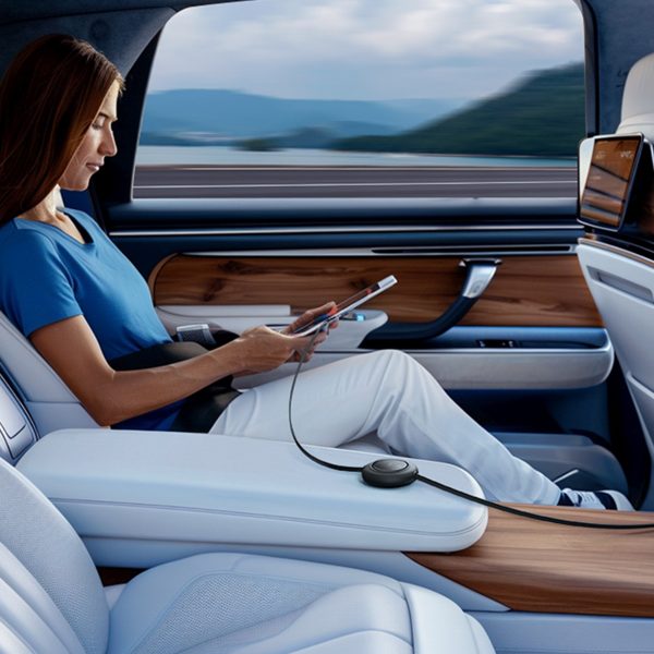 Ievelkams USB-C kabelis 100W 2m - melns