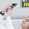 Magnētiskais telefona gredzena turētājs - rozā marmors
