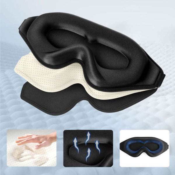 1031320-4-maska-do-spania-na-oczy-hurtel-hurtownia-dropshipping.jpg Maska do spania na oczy Eyeshade Sleep Mask - czarna