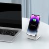 QI15W-A38 MagSafe bezvadu viedtālruņa lādētājs — balts