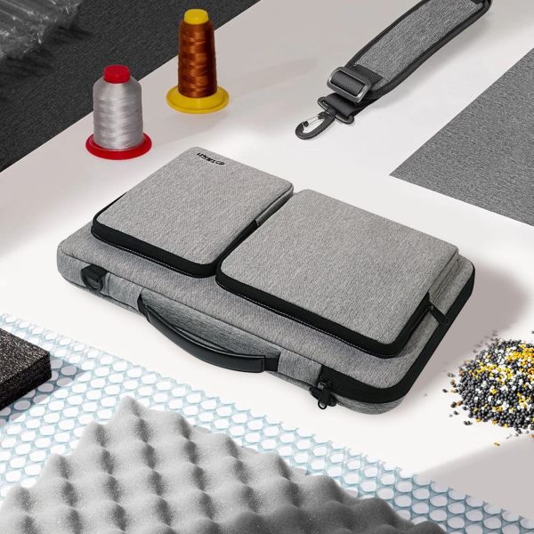 Defender Bag soma 15-16 collu klēpjdatoram - pelēka