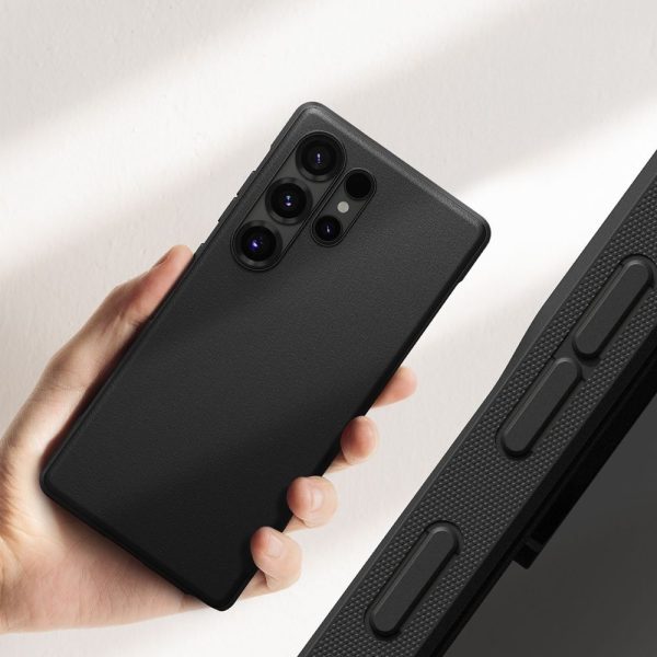 Samsung Galaxy S25 Ultra aizmugurējais vāciņš - oniksa krāsas