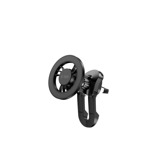 N56 MagSafe automašīnas turētājs viedtālrunim - melns