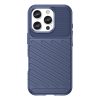 Bruņots silikona maciņš iPhone 16e Thunder Case - zils