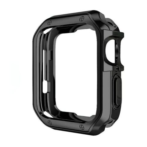 Apple Watch Series 10 46 mm mīksts, izturīgs pulksteņa korpuss — melns