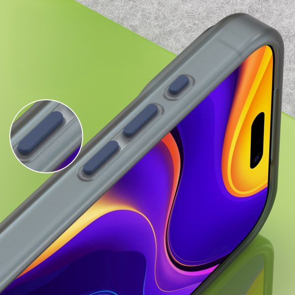 iPhone 17 Pro Max magnētiskais abrazīvais MagSafe vāciņš — matēti zils