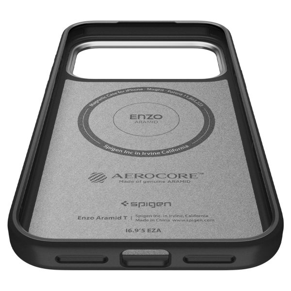 1031529-9-etui-ochronne-case-na-iphone-17-pro-hurtel-hurtownia-dropshipping.jpg Etui ochronne case na iPhone 17 Pro Max Enzo Aramid T MagSafe - czarno-srebrne