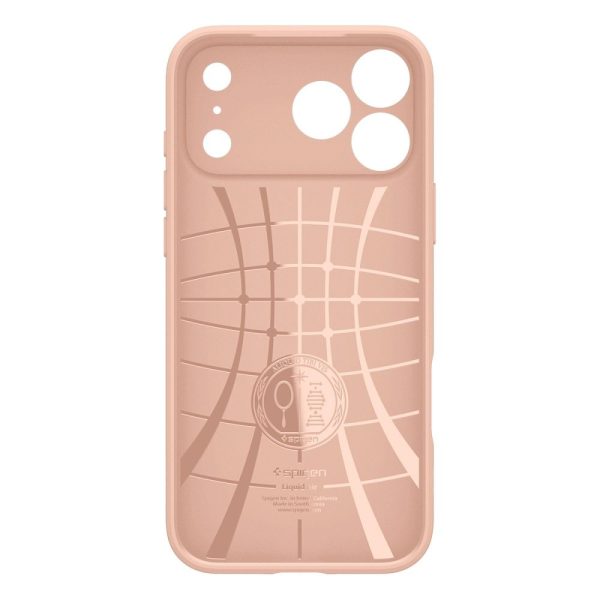 1031531-3-etui-ochronne-case-na-iphone-17-pro-hurtel-hurtownia-dropshipping.jpg Etui pokrowiec case na iPhone 17 Pro Max Liquid Air - tytanowo-różowe