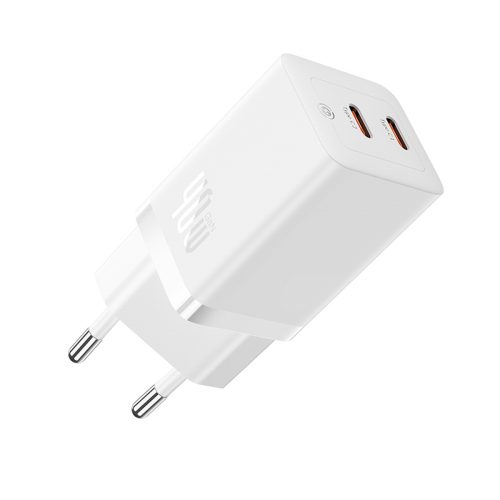 GaN5 Pro 40W USB-C sienas lādētājs - balts