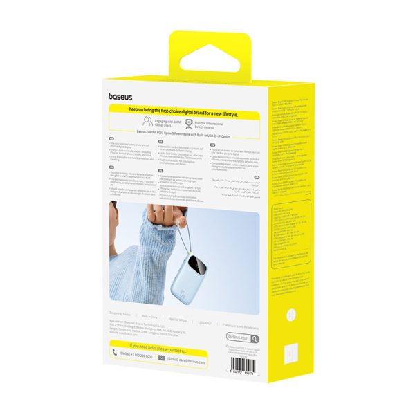 1031619-4-powerbank-20000mah-wyswietlacz-kabel-hurtel-hurtownia-dropshipping.jpg Powerbank 20000mAh 45W z wyświetlaczem kablami USB-C Lightning EnerFill FC31 - niebieski