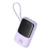 1031622-4-powerbank-10000mah-wyswietlacz-kabel-hurtel-hurtownia-dropshipping.jpg Powerbank 10000mAh 22.5W z wyświetlaczem wbudowanym kablem USB-C Qpow Pro+- fioletowy