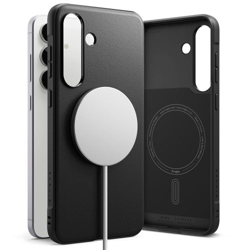 Samsung Galaxy S25 FE Onyx Magnetic MagSafe aizmugurējais vāciņš - melns