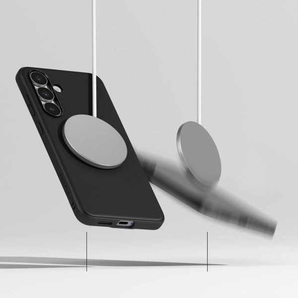 Samsung Galaxy S25 FE Onyx Magnetic MagSafe aizmugurējais vāciņš - melns
