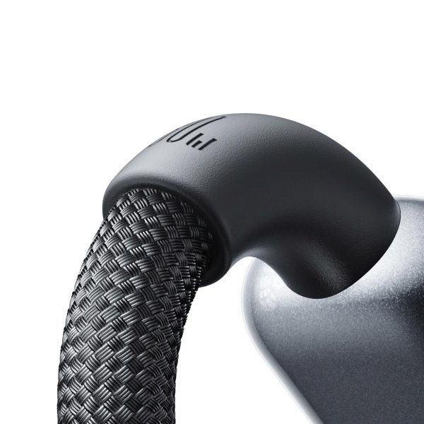 Pīts kabelis USB-A - USB-C 66W 1,2m - melns