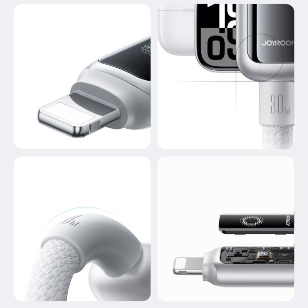 1031633-8-kabel-przewod-usb-c-iphone-lightning-hurtel-hurtownia-dropshipping.jpg Kabel przewód USB-C - iPhone Lightning 30W 1.2m - biały