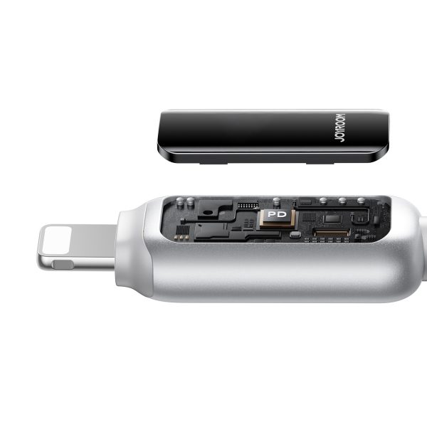 USB-A - iPhone Lightning 3A kabelis 1,2 m - balts