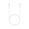 Kabel przewód USB-C Samsung EP-DA905BWE 3A 1m - biały