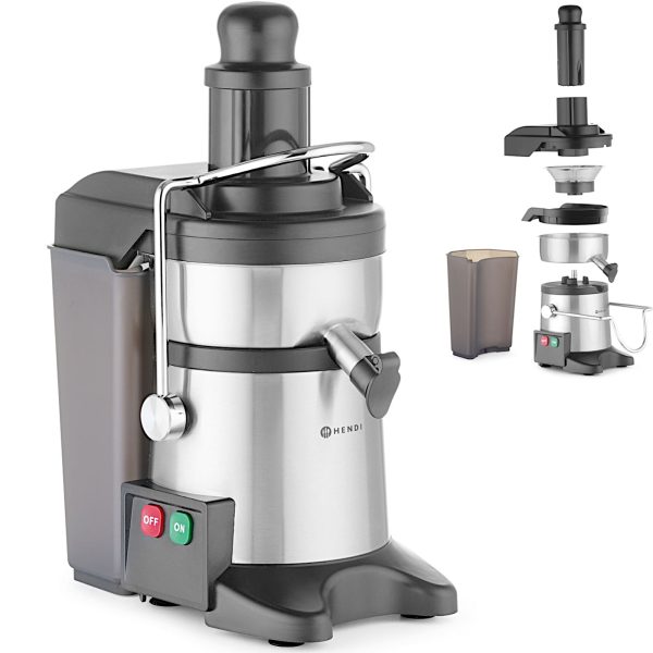 220238-1-hendi-sokowirowka-wyciskarka-do-warzyw-owocow-hurtownia-dropshipping.jpg Sokowirówka wyciskarka do warzyw owoców Compact 100 kg/h 4.4 l 500 W