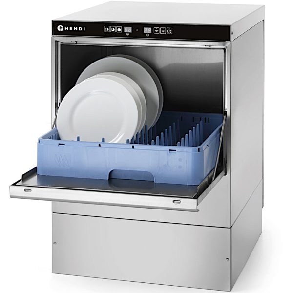 237540-1-hendi-zmywarka-gastronomiczna-do-naczyn-hurtownia-dropshipping.jpg Zmywarka gastronomiczna do naczyń z cyfrowym sterowaniem na kosze 50x50 cm 3600 W