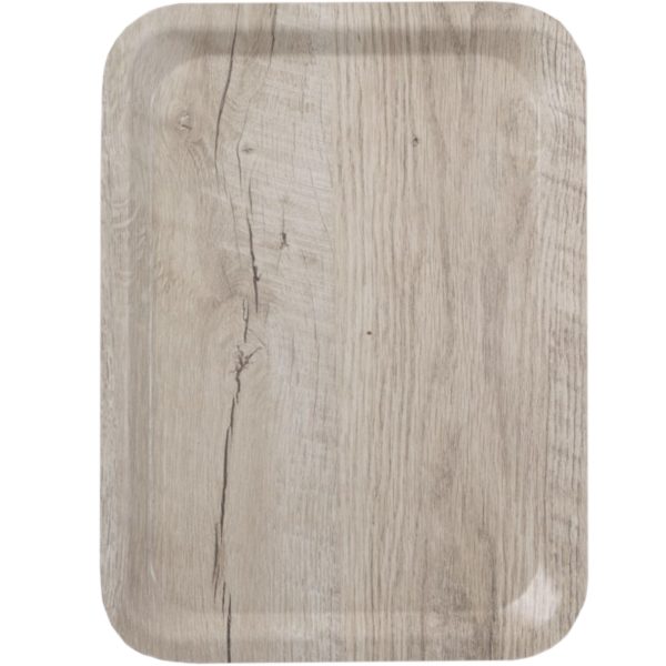 508909-1-hendi-taca-do-serwowania-prostokatna-hurtownia-dropshipping.jpg Taca do serwowania prostokątna antypoślizgowa 240x340 mm - jasne drewno