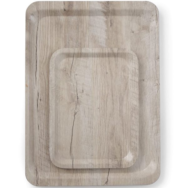 508909-2-hendi-taca-do-serwowania-prostokatna-hurtownia-dropshipping.jpg Taca do serwowania prostokątna antypoślizgowa 240x340 mm - jasne drewno