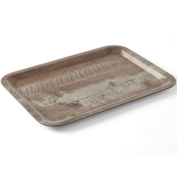 508923-1-hendi-taca-do-serwowania-prostokatna-hurtownia-dropshipping.jpg Taca do serwowania prostokątna antypoślizgowa 240x340 mm - ciemne drewno