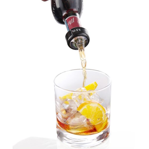 Bārmeņa dozatora dozators pudelēm ar lodītēm 35 ml - 2 gab.