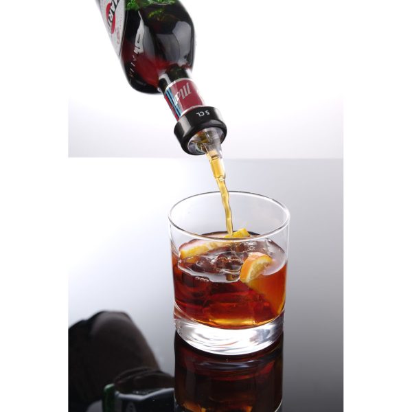 Bārmeņa dozators pudelēm ar bumbiņu 50 ml - 2 gab.