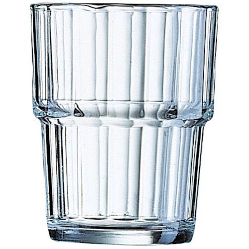 Arcoroc NORVEGE rūdīta stikla trauki ar zemu stiklu 160 ml - 6 gab.