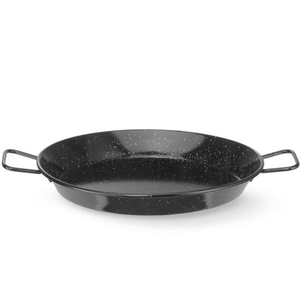 Emaljēta cepšanas panna ar diviem rokturiem, diametrs 340 x 50 mm