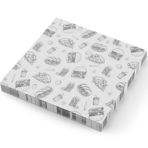 678282-1-hendi-papier-pergaminowy-do-przekasek-frytek-hurtownia-dropshipping.jpg Papier pergaminowy do przekąsek frytek 30.5x30.5 cm wzór fast food - 500 szt.