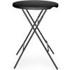 811047-2-hendi-stolik-koktajlowy-barowy-skladany-hurtownia-dropshipping.jpg Stolik koktajlowy barowy cateringowy składany śr. 80x110 cm - czarny