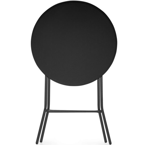 811047-5-hendi-stolik-koktajlowy-barowy-skladany-hurtownia-dropshipping.jpg Stolik koktajlowy barowy cateringowy składany śr. 80x110 cm - czarny