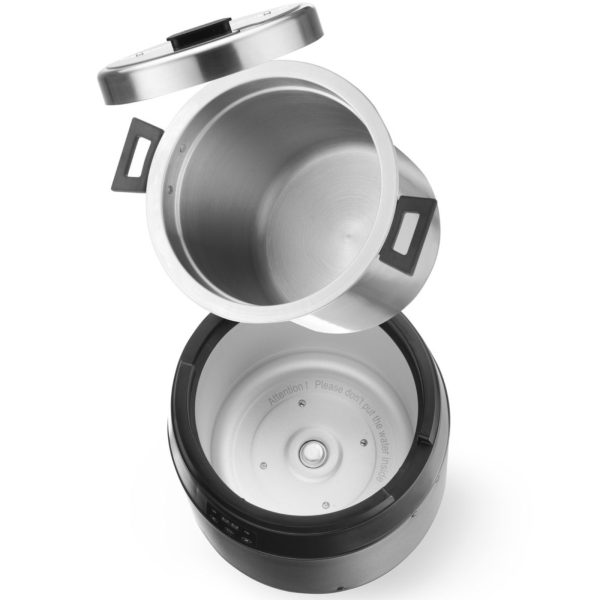 Elektriskā zupas termosa tējkanna WATERLESS 10 l 450 W - melna