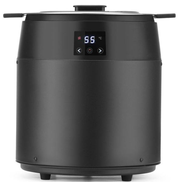 Elektriskā zupas termosa tējkanna WATERLESS 10 l 450 W - melna