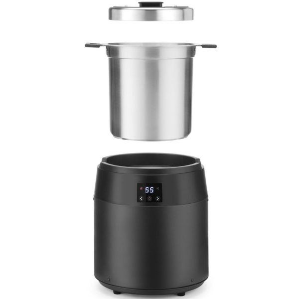 Elektriskā zupas termosa tējkanna WATERLESS 10 l 450 W - melna