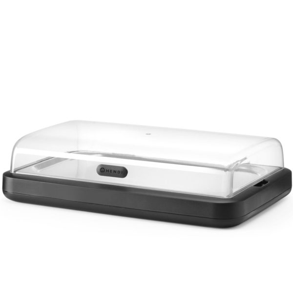 UNIQ GN 1/1 vitrīna ar dzesēšanas ieliktni - melna