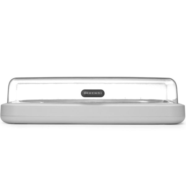 Vitrīna ar dzesēšanas ieliktni UNIQ GN 1/1 - balta