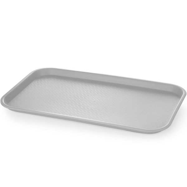 Ātrās ēdināšanas servēšanas paplāte GN 1/1 530x325 mm - gaiši pelēka