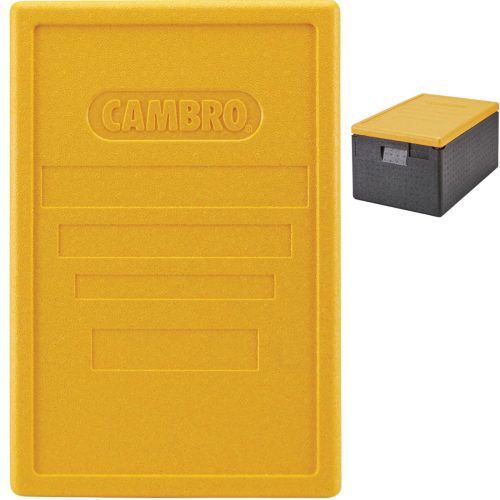 epp3253lid361-1-hendi-pokrywa-do-pojemnikow-cam-gobox-hurtownia-dropshipping.jpg Pokrywa do pojemników Cam GoBox ładowanych od góry 600x400 mm - żółta