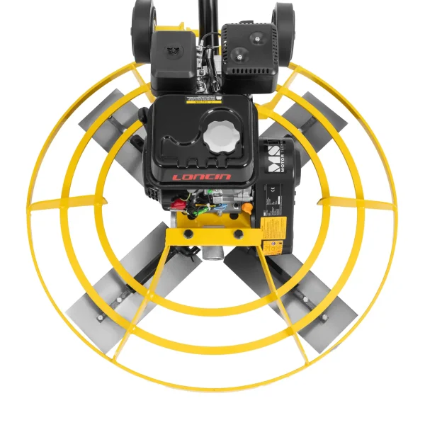 Benzīna špakteļlāpstiņa betona grīdām un klona virsmām 6,5 ZS 100 apgr./min